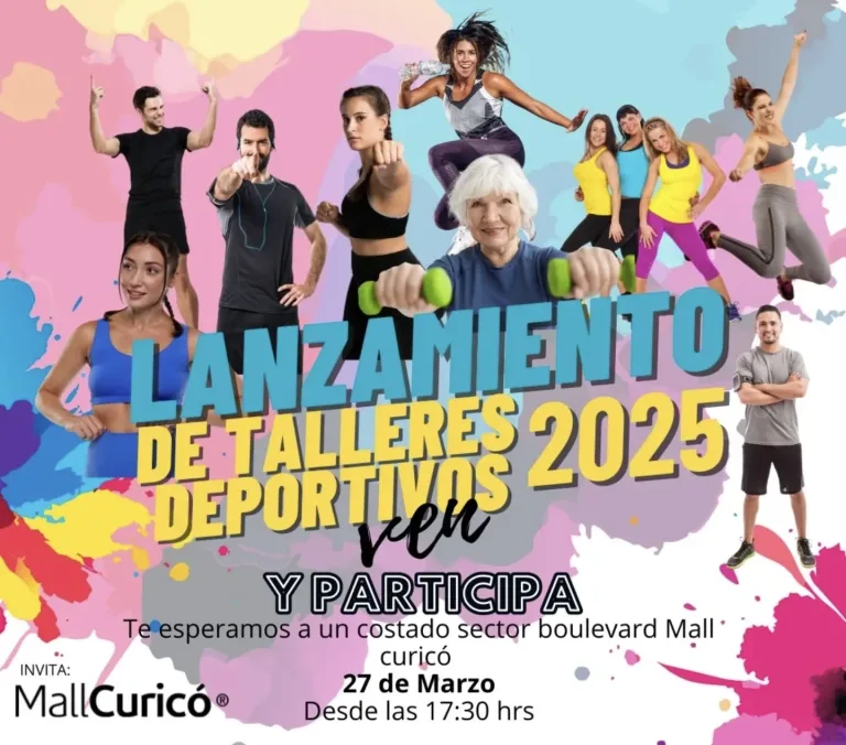 En Curicó se realizará lanzamiento de los Talleres Deportivos 2025