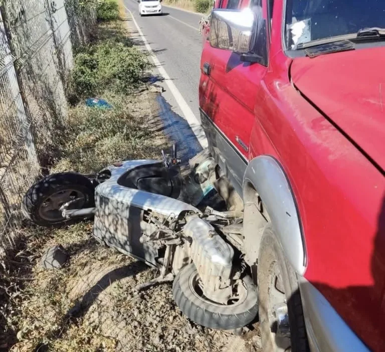 Adolescente fallece en accidente de tránsito en la comuna de Chépica