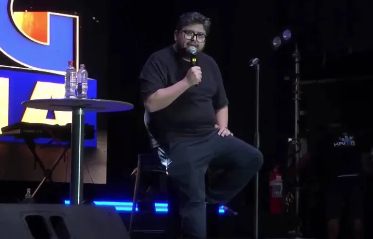 Luis Slimming llevó el humor a la Fiesta de la Vendimia de Curicó 2025