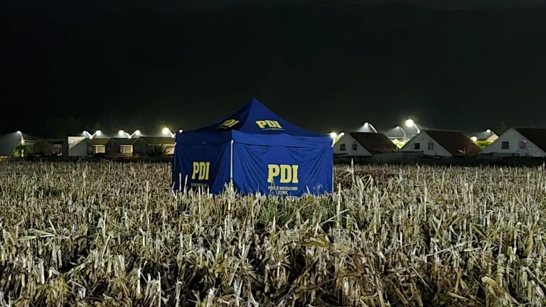 PDI investiga hallazgo de cadáver que podría corresponder al autor de femicidio en San Fernando