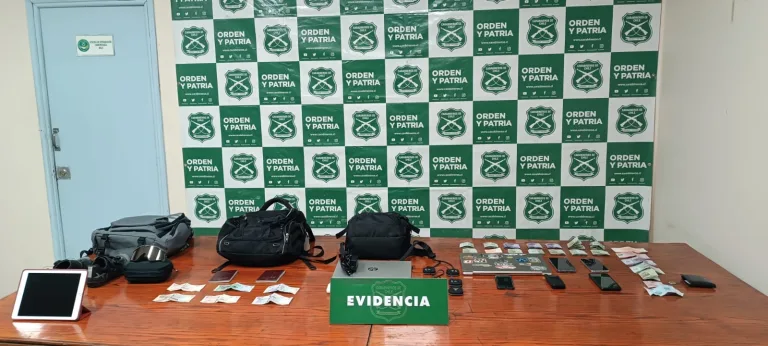 Detienen a banda dedicada al robo de accesorios en la región de O’Higgins