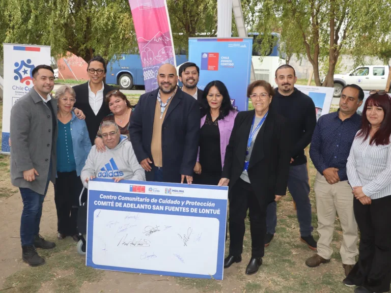 Comenzó la construcción del Centro Comunitario de Cuidado y Protección de Lontué en Molina (Video)