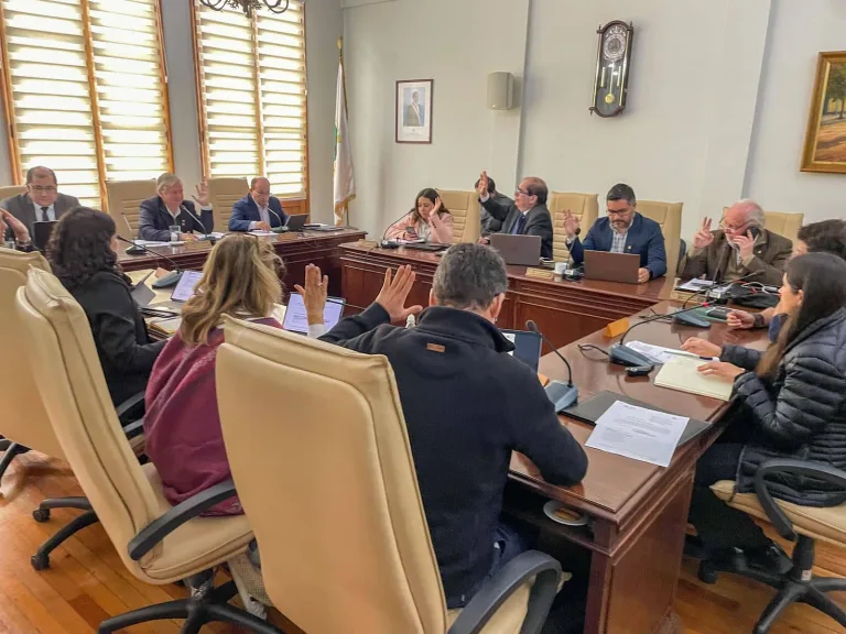 El Consejo Municipal de Curicó aprueba fondos para mejorar la iluminación del Óvalo de la Alameda y rehabilitar la multicancha de Santa Lucía