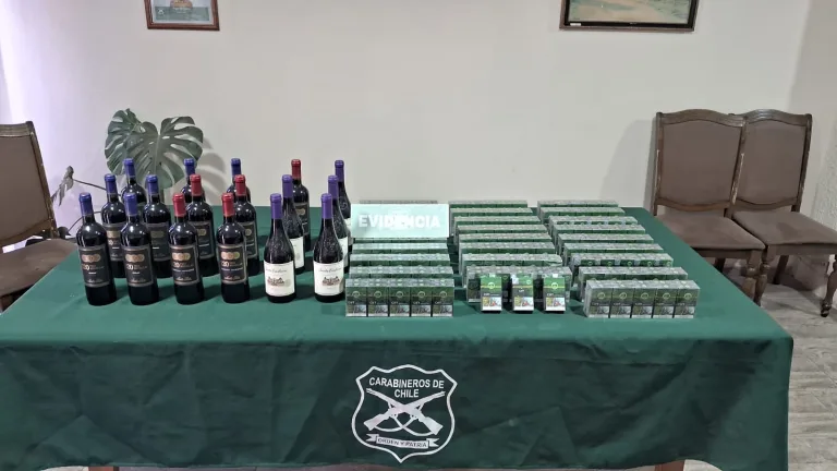 Detienen a ciudadano extranjero por venta clandestina de alcohol y contrabando de cigarrillos en Chépica