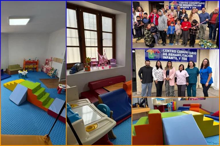 Inauguran Centro Comunitario de Rehabilitación Infantil y TEA en Molina