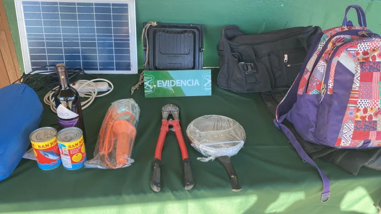 Carabineros de Nirivilo detuvieron a dos personas por robo en un domicilio en sector rural