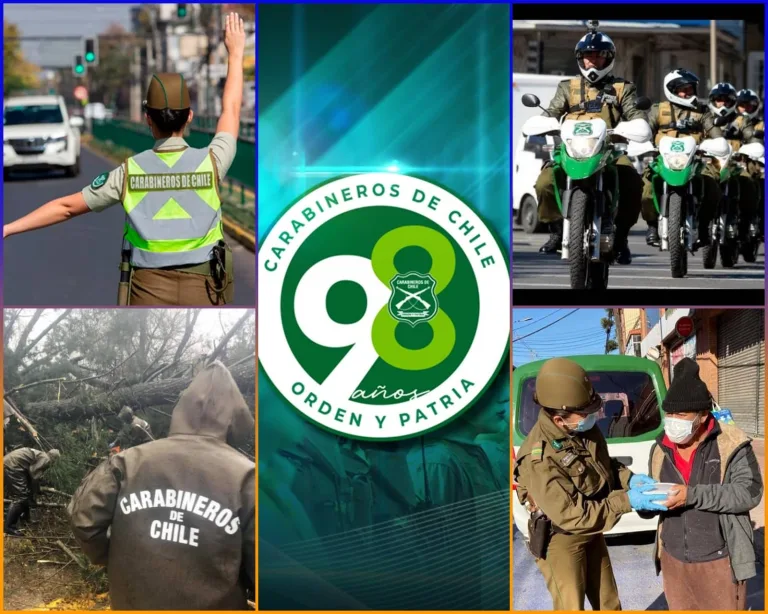 Carabineros de Chile celebra su 98° aniversario con llamado a la unidad y emotivos homenajes