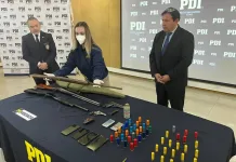 Allanamiento en Talca deja armas drogas y tres detenidos uno queda en prisión preventiva