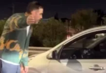 Claudio Bravo enfrenta a conductor tras ser colisionado en Ruta 5 Sur: denuncia presunto estado de ebriedad (Video) Claudio Bravo enfrenta a conductor tras ser colisionado en Ruta 5 Sur denuncia presunto estado de ebriedad