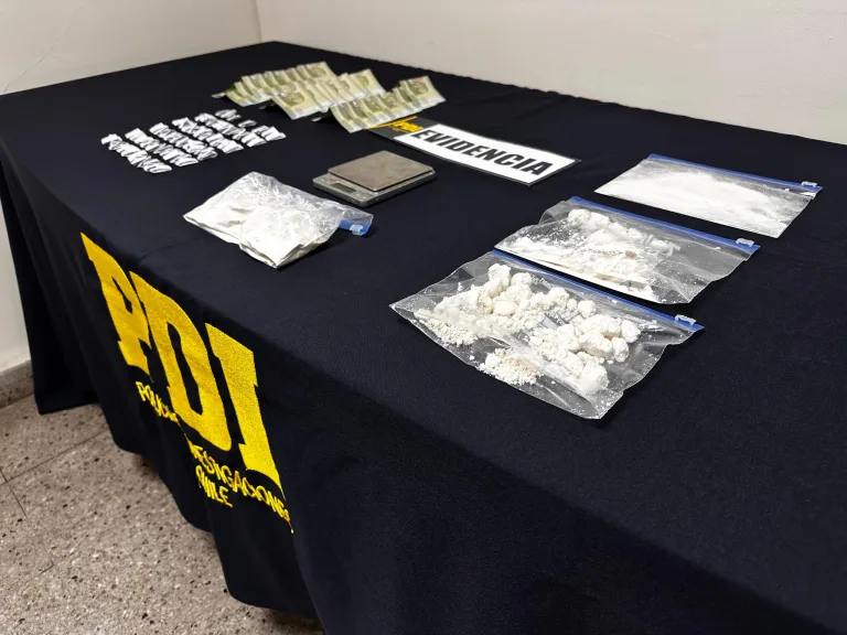 PDI detuvo a pareja por comercialización de drogas en Talca