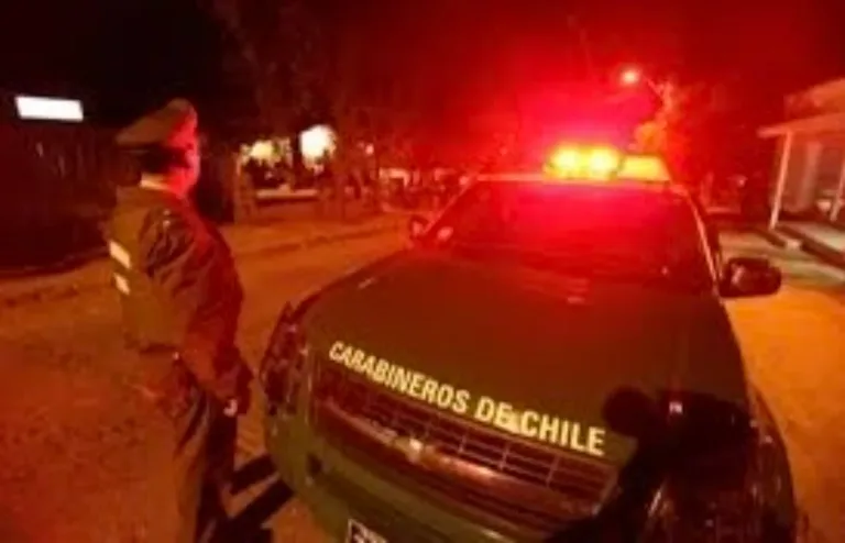 Hombre resulta herido a bala tras atacar a Carabineros durante procedimiento por violencia intrafamiliar en Talca
