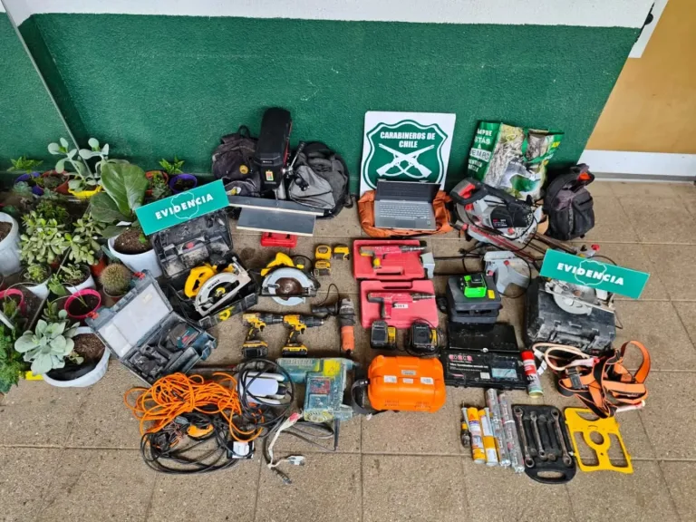 Detienen a tres personas por hurto agravado y a un cuarto por porte ilegal de arma de fuego en Pichilemu