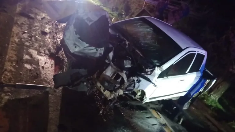 Violento accidente de tránsito se registró en Ruta 90 sector Cantarrana de Palmilla