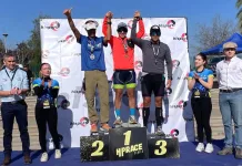 Triatletas curicanos destacan en la primera fecha del Duatlón HP Race Series 2025