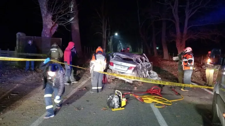 Trágico volcamiento en Codegua deja un fallecido y tres lesionados