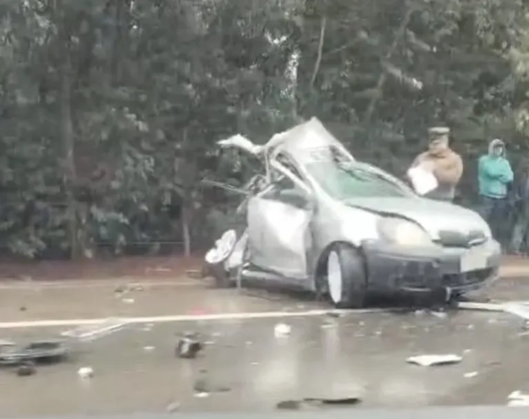Una persona fallecida deja colisión frontal entre vehículo menor y camión en ruta San Javier–Constitución