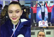 Gimnasta curicana Florencia De Gregorio obtiene doble reconocimiento en campeonato federado de gimnasia rítmica en Talca-0