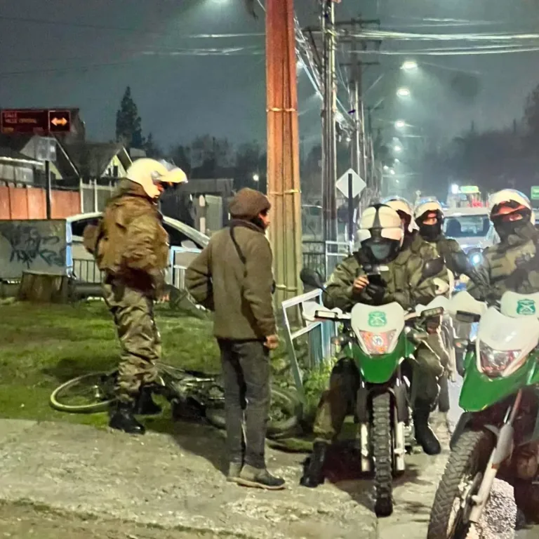 Carabineros detiene a dos prófugos de la justicia en ronda focalizada en el sector oriente de Rancagua