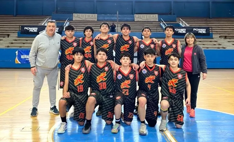 Final limpia y ejemplar coronó al Colegio Rauquén en el básquetbol juvenil de los Juegos Escolares 2025
