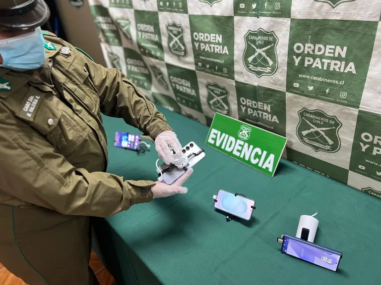 Detienen a seis integrantes de banda delictual tras millonario “turbazo” en tienda Samsung de Rancagua