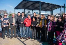 Inauguran gimnasio techado y área de juegos infantiles en Santa Adriana de Sagrada Familia Inauguran gimnasio techado y área de juegos infantiles en Santa Adriana de Sagrada Familia