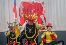 Más de 30 agrupaciones culturales rindieron homenaje a la Virgen del Carmen con danza y tradición en Molina-1