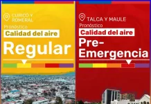 Preemergencia ambiental rige este jueves en Talca y Maule: Curicó, Romeral y Linares también bajo monitoreo por calidad del aire curico-regular-talca-preemergencia
