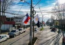Las banderas chilenas flamean en Parral dando inicio a las Fiestas Patrias con una nutrida agenda cultural y folclórica default