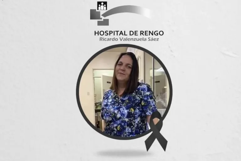 Hospital de Rengo lamenta el fallecimiento de funcionaria Mirta Maribel Bravo Alfaro