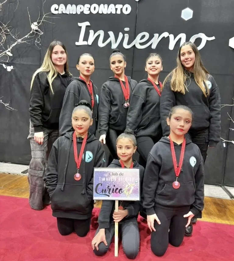 Gimnastas Curicanas destacan en campeonato de invierno realizado en San Fernando