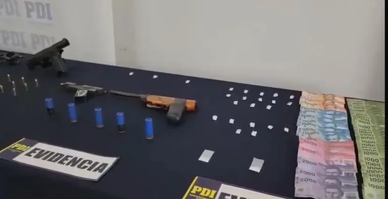 PDI incauta seis armas y detiene a siete personas en masivo operativo en San Fernando