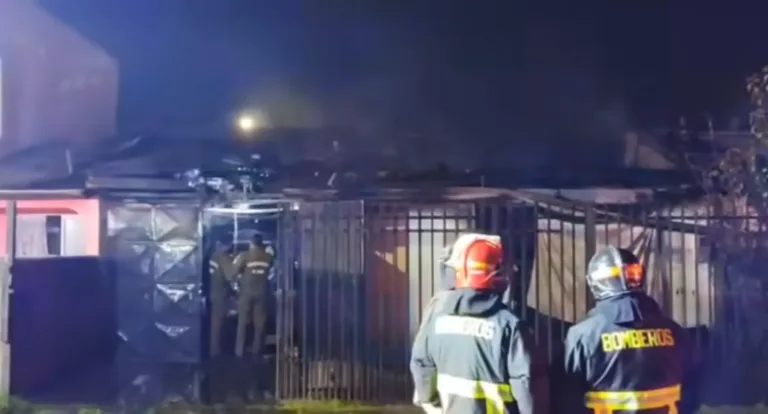 Tragedia en Talca: incendio deja a madre y sus tres hijos fallecidos