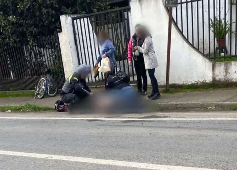 Pese a ser trasladado al hospital local , falleció el ciclista atropellado en Hualañé