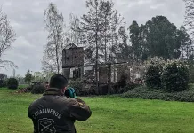 Investigan incendio que destruyó vivienda en sector Las Toscas, Linares Investigan incendio que destruyó vivienda en sector Las Toscas, Linares