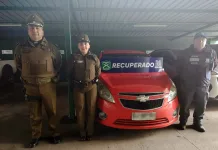La tecnología y el trabajo conjunto entre Carabineros e inspectores municipales permiten recuperar un auto robado en Molina Pórticos lectores de patentes permiten recuperar vehículo robado en Molina