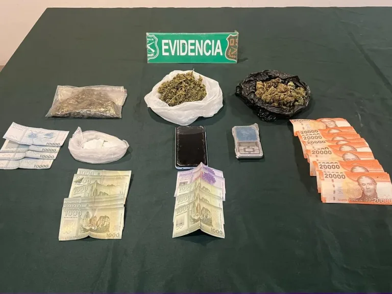 Operativo antidrogas en Licantén: Carabineros allanan vivienda y logra la detención de una persona