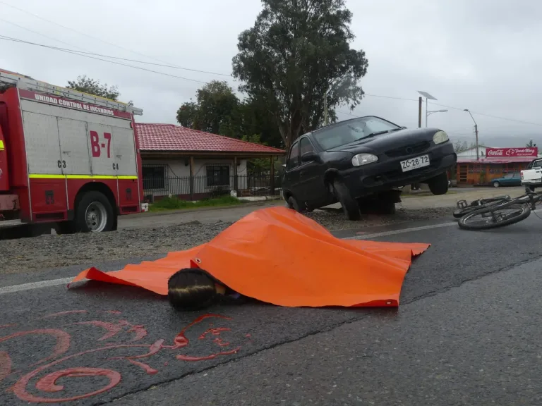 Con Simulación Carabineros y Bomberos buscan concientizar conducción segura y responsable en San Javier