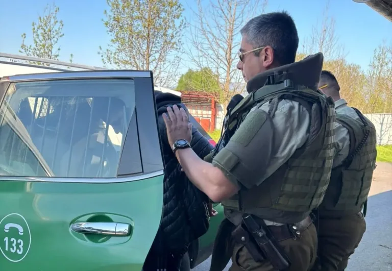 Detienen en Coltauco a banda de la Región Metropolitana dedicada al robo de establecimientos educacionales