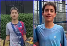 Curicano representará a Chile en el Mundial de Pádel Sub-14 en España Clemente Espinosa Baeza