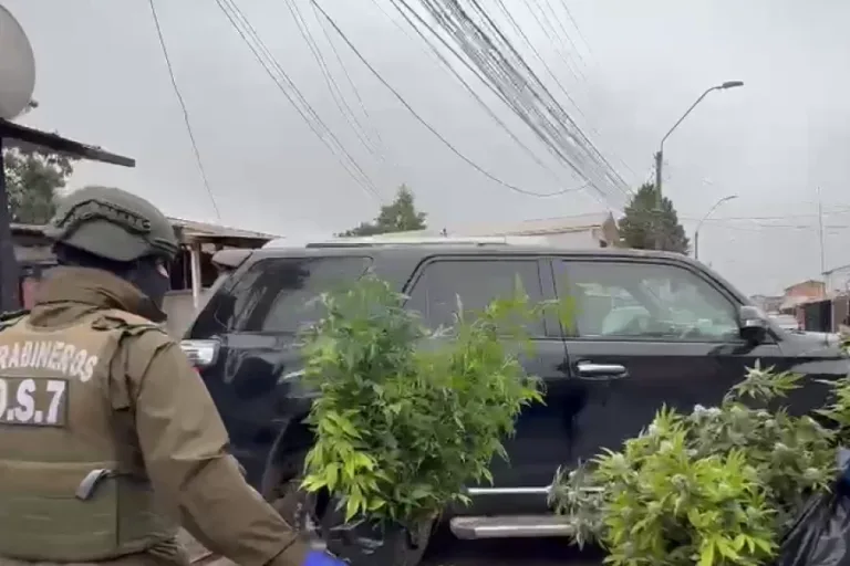 Masivo allanamiento en Rancagua deja más de 20 detenidos