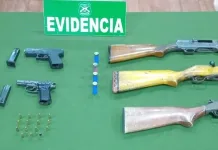 San Fernando: detienen a dos personas con armas y droga en la localidad de Roma IMG_7730
