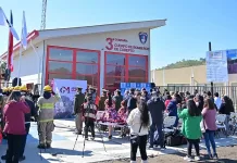 Inauguran nuevo cuartel de la Tercera Compañía de Bomberos de Huaquén en Curepto