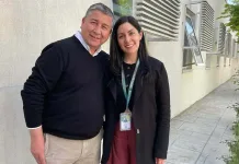 Karina Catrileo asume la dirección del Hospital de Teno en su 96° aniversario 2025-Wildo Farias alcalde de Teno - Karina Catrileo Mejías Directora Hospital Teno