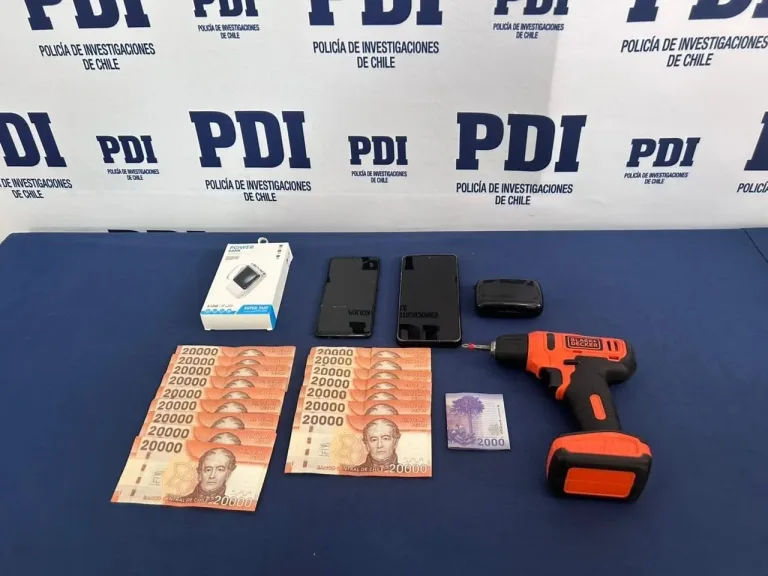 PDI Curicó detuvo a cuatro personas vinculadas a robo con intimidación en Aguas Negras