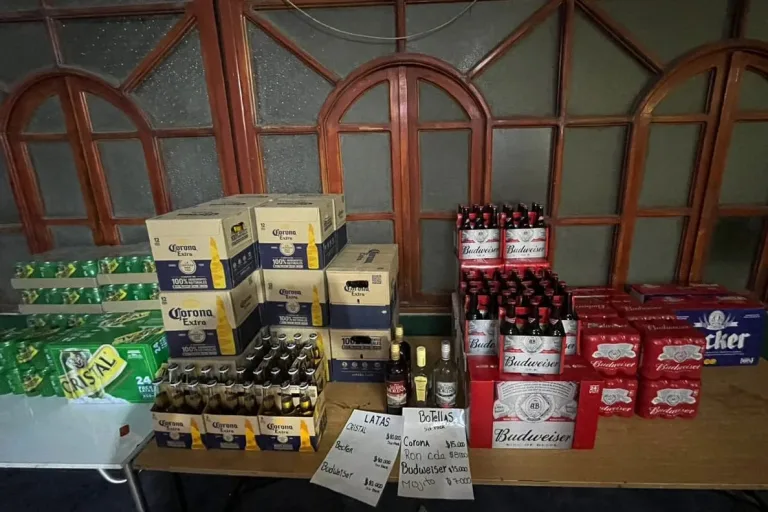 Carabineros decomisan bebidas alcohólicas vendidas ilegalmente en operativo realizado en San Clemente