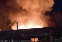 Incendio destruye por completo una vivienda en el sector La Patagua de Santa Cruz Screenshot