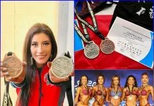 Javiera Olivares continúa destacando en el fitness internacional con medallas en el Panamericano IFBB