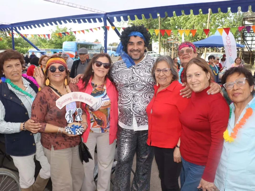 Más de 100 clubes de adulto mayor participaron en el “Malón de Sábado por la Tarde” en Molina
