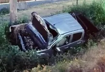 Un fallecido y cuatro heridos, entre ellos dos menores, deja accidente en la Ruta 5 Sur frente a Villa Alegre