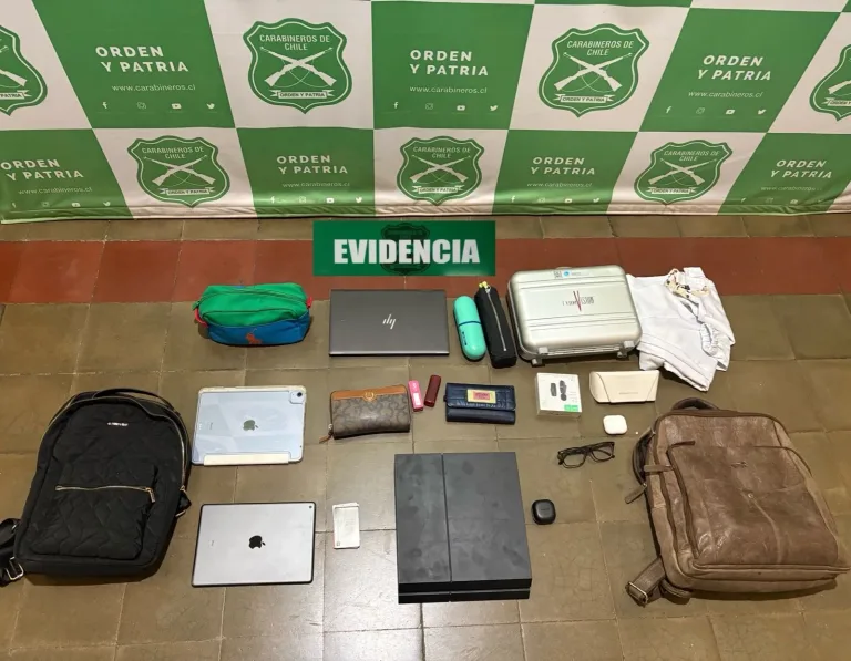 Carabineros detiene en Constitución a integrantes de banda delictual proveniente de Santiago